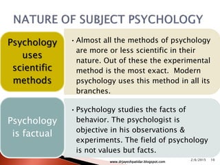 Psychology as a science of behavior | PDF