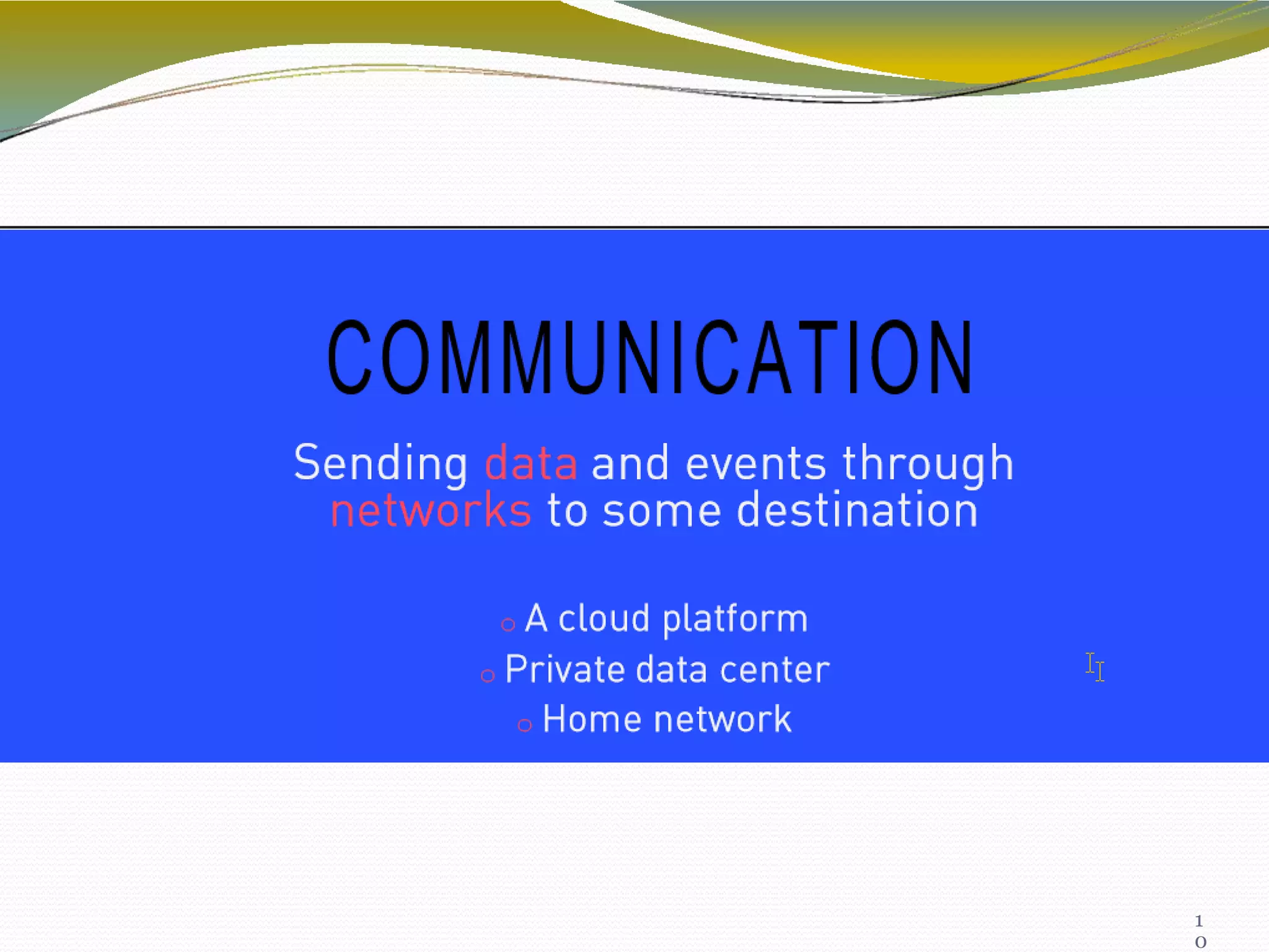 Internet of things(IOT)