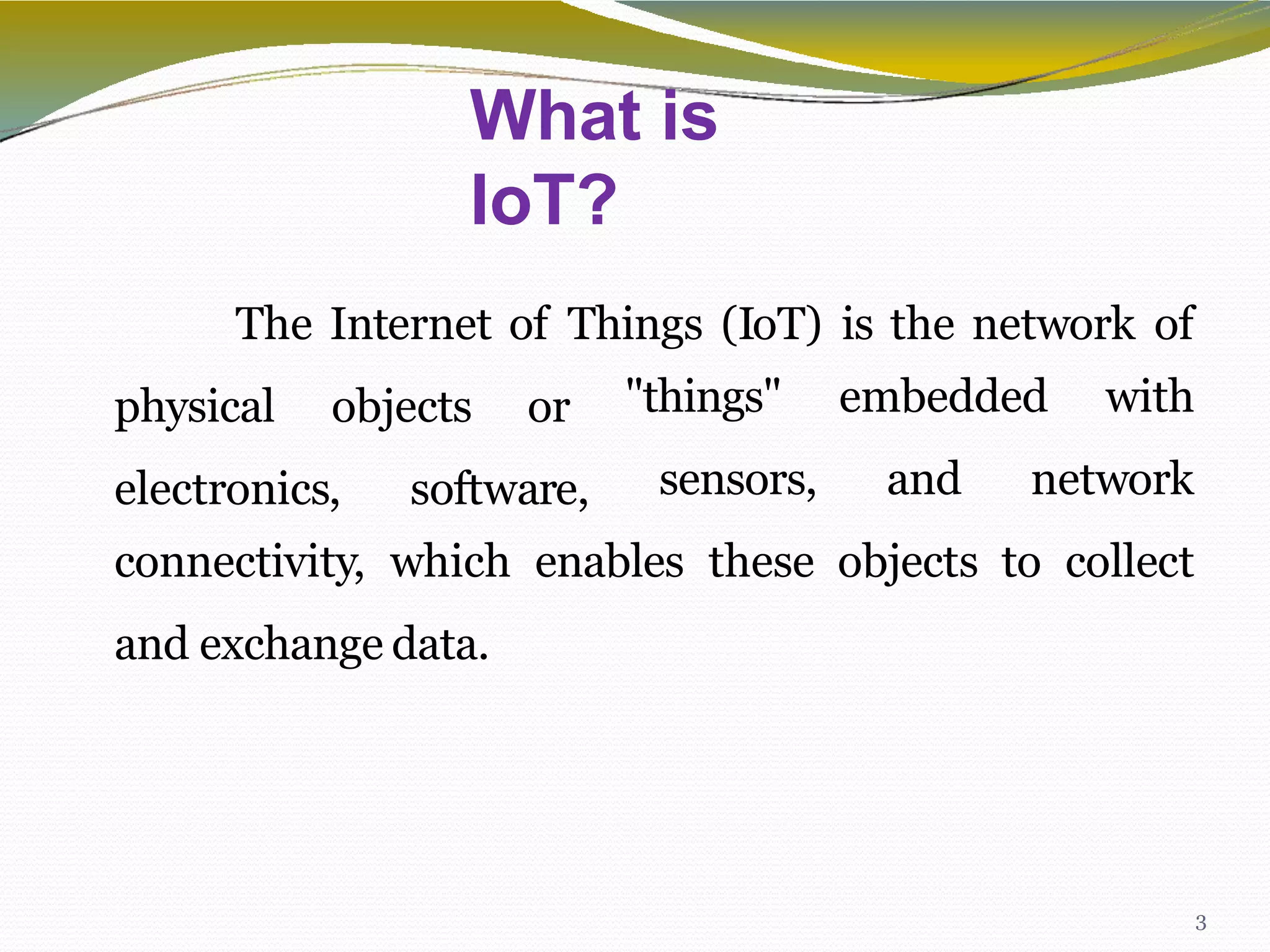 Internet of things(IOT)