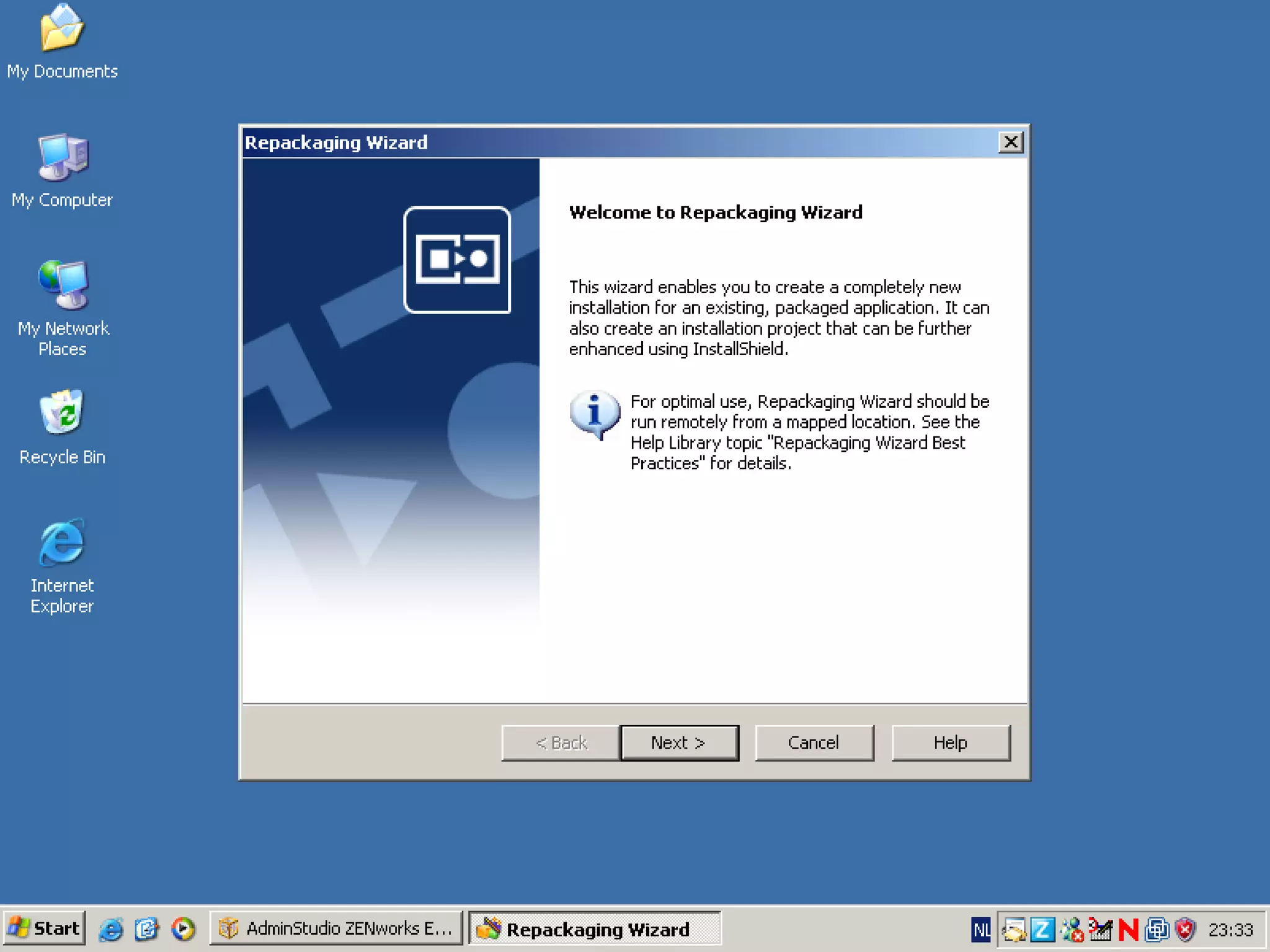 AdminStudio ZENworks Edition 