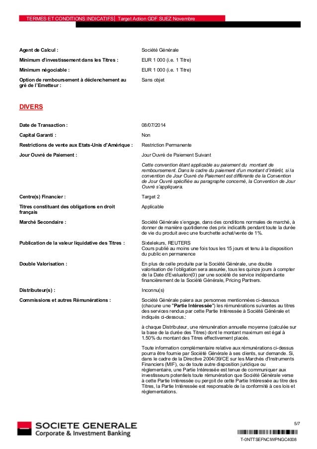 Date paiement coupon gdf suez