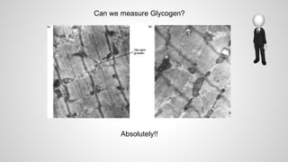 Can we measure Glycogen?
Absolutely!!
 