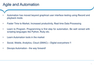Test Automation in Agile | PPTX