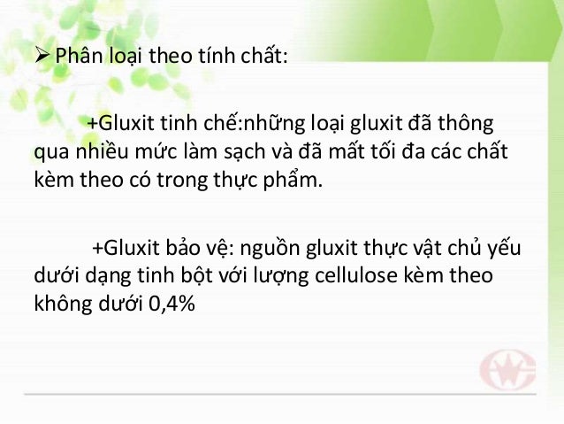 Kết quả hình ảnh cho gluxit là gì