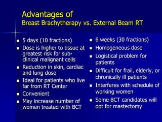 Breast Appearance Following Multi-catheter Brachytherapy5 years post treatment