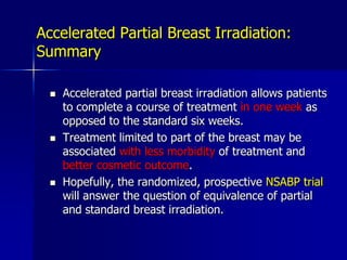 Toxicities of MammositeSeroma formation:  Risk is increased with open technique for placement.  In Beaumont series, found 60% risk with open cavity vs. 30% in closed cavity; overall rate of 45%, with 10% symptomatic.Fat necrosis: Risk may be slightly lower than with HDR and no difference with placement technique.
