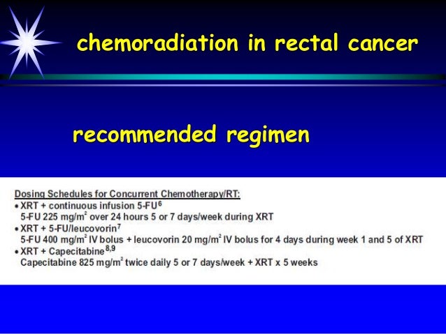 Xeloda Chemoradiation