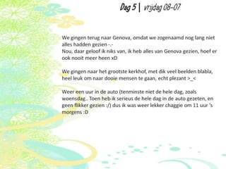 Vakantie italië '11