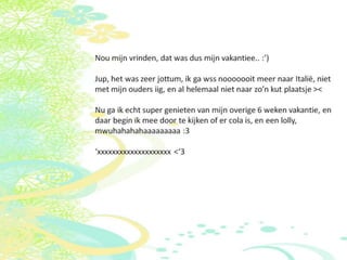 Vakantie italië '11