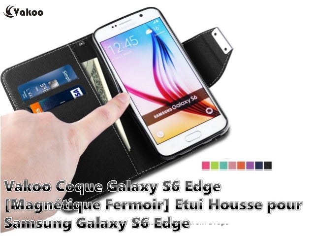 coque fermeture magnétique samsung s6 edge coque fermeture magnétique samsung s6 edge