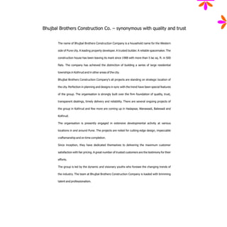 Valay 2 BHK Apartments in Hadapsar