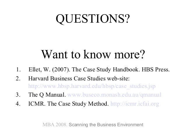 marketsoft harvard case study The harvard business school case study approach grew out of the langdellian method but instead of using established case law, business professors chose real-life examples from the business world to highlight and analyze business principles. marketsoft harvard case study The harvard business school case study approach grew out of the langdellian method but instead of using established case law, business professors chose real-life examples from the business world to highlight and analyze business principles.