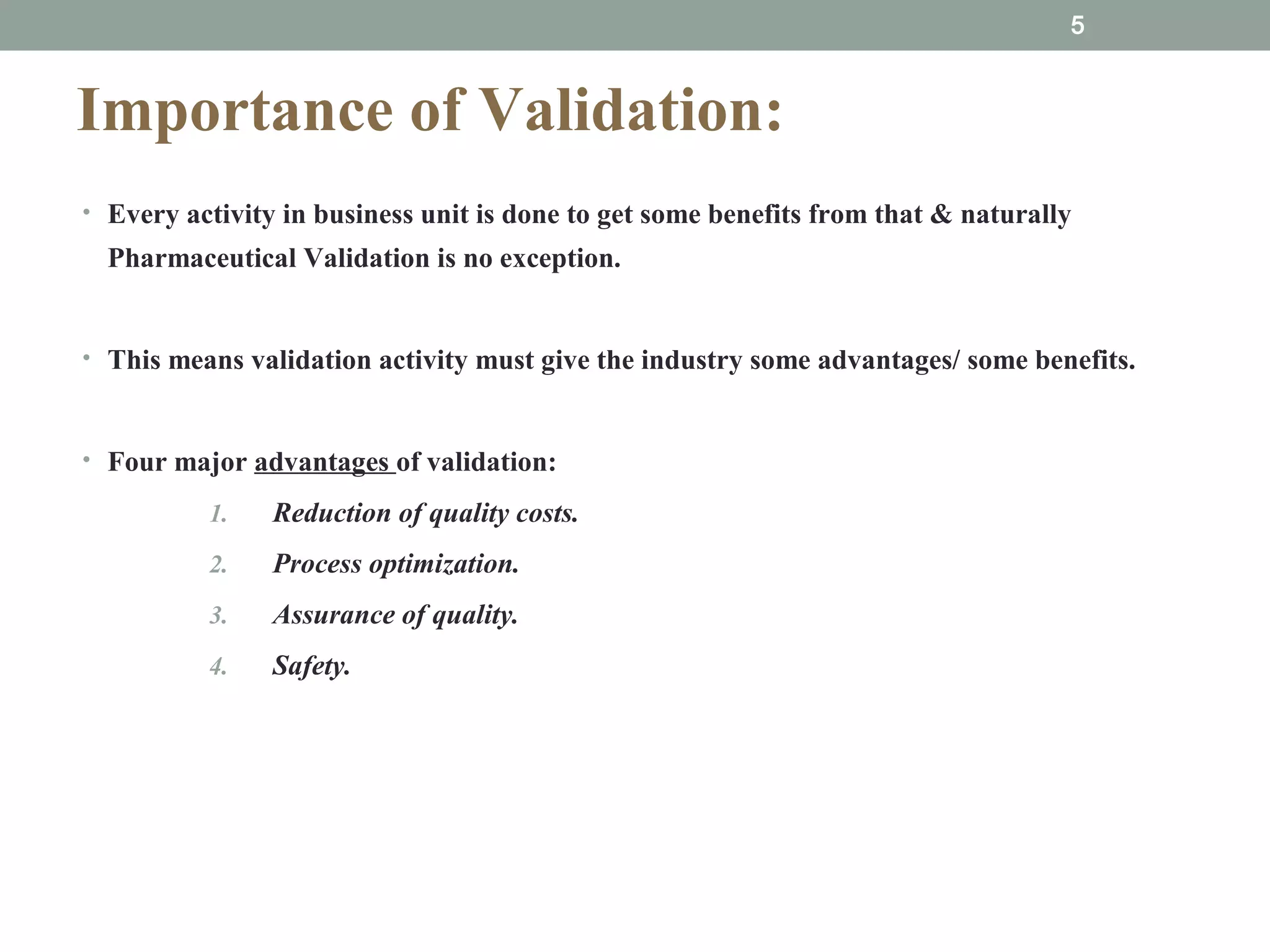 Validation | PPT