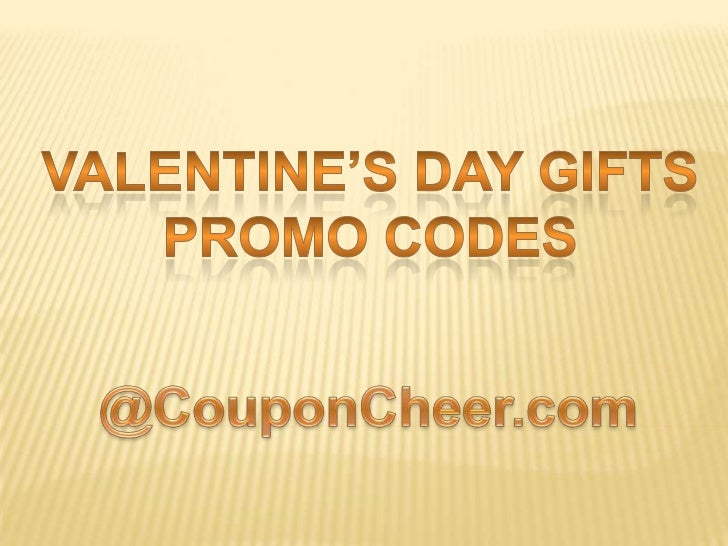 Valentines Day Gifts Promo Codes