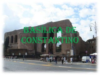 Basílica de Constantino 