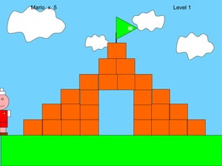 M Mario  x  5  Level 1 M 