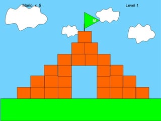 M Mario  x  5  Level 1 M 