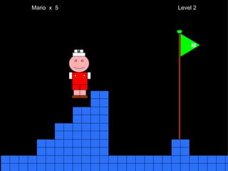 Mario  x  5  Level 2 M M 