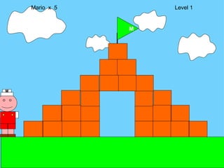 M Mario  x  5  Level 1 M 