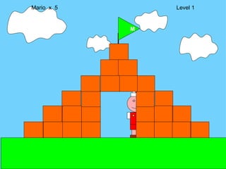 M Mario  x  5  Level 1 M 