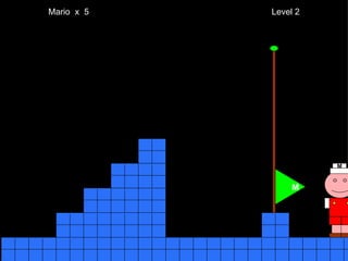 M Mario  x  5  Level 2 M 