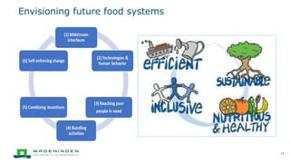 Envisioning future food systems
14
 