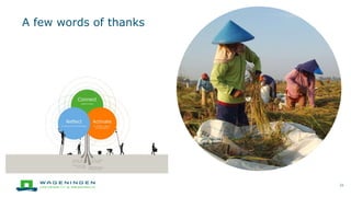 A few words of thanks
21
 