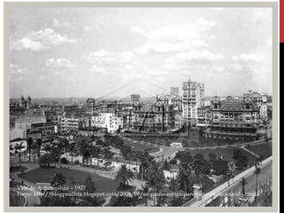 Vale do Anhangabaú – 1927
Fonte: http://blogpaulista.blogspot.com/2008/08/so-paulo-antiga-panoramicas-do-vale-do.html.
 