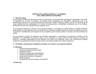 Valencia - Casco Historico