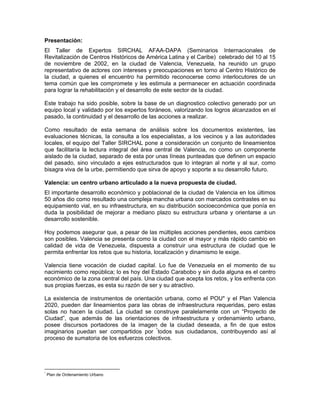 Valencia - Casco Historico