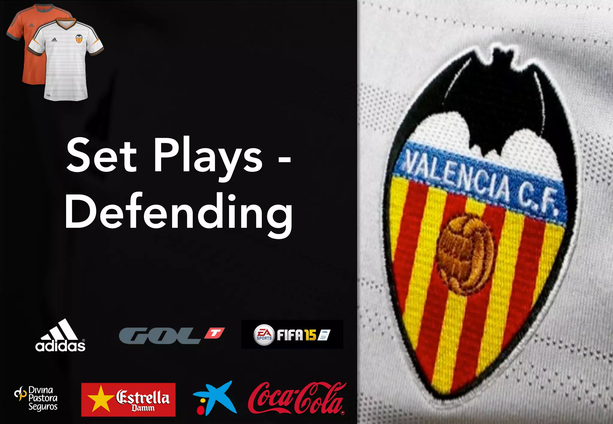 Set Plays -
Defending
65	
  
 