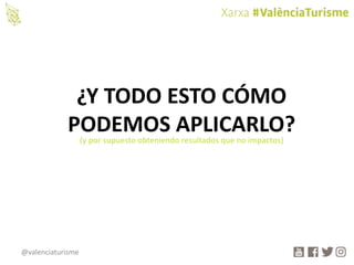 Valencia turisme conferencia