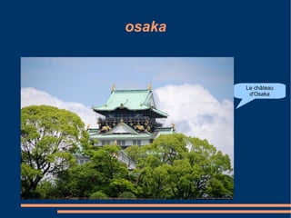 osaka Le château d'Osaka 