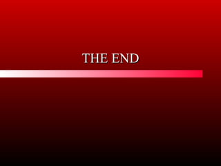 THE ENDTHE END
 