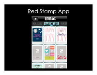Red Stamp App
 