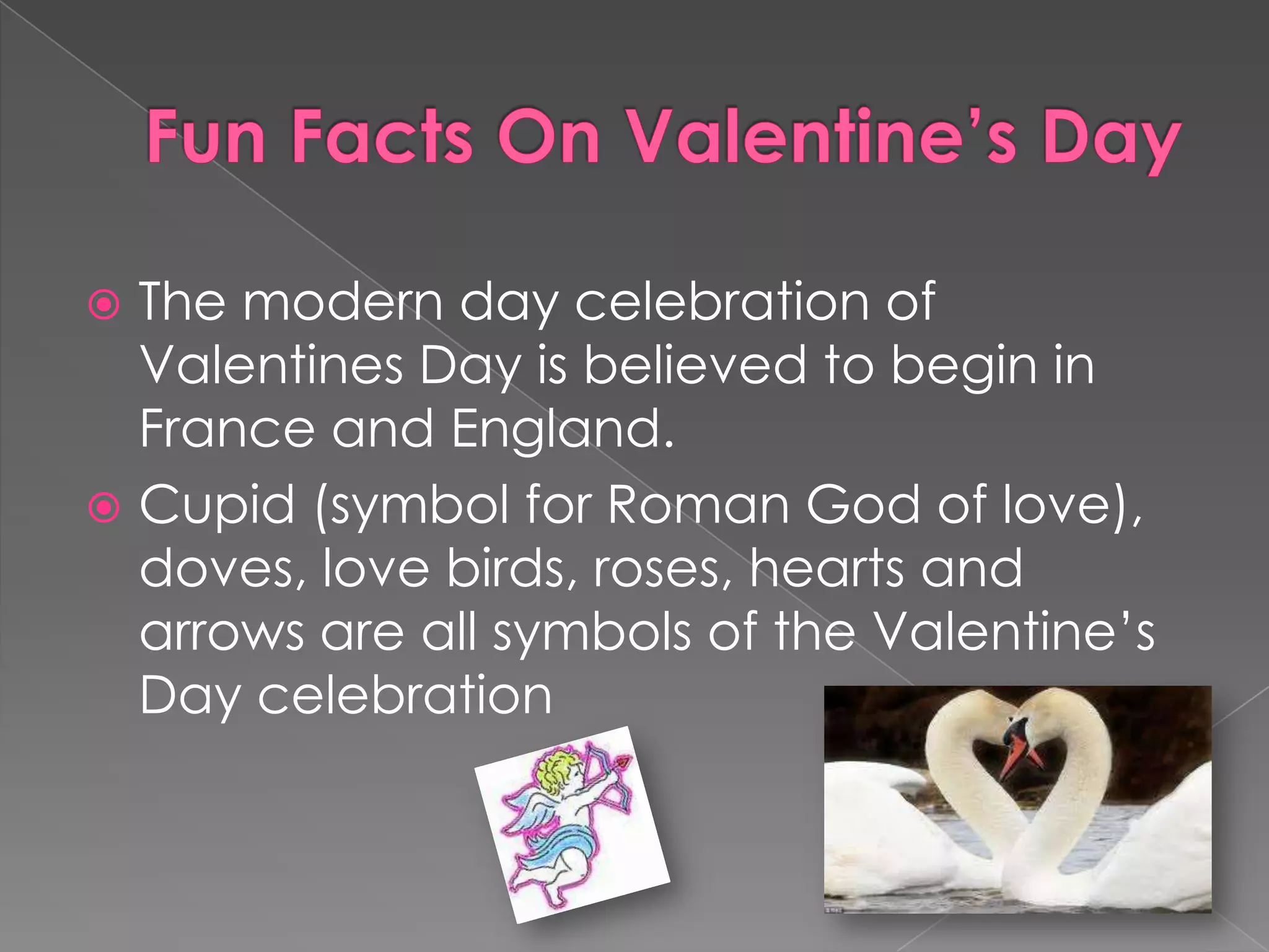 Valentine’s day - fun facts. | PPTX