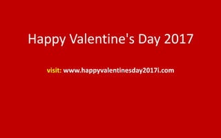 Valentine's day 2017 deals