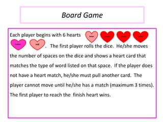 Valentine's Day Board Game with All Card Decks - Ultimate SLP