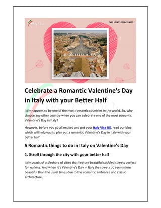 Valentine's Day in Italy – A Definitive Guide for Couples