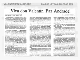 VALENT?N PAZ ANDRADE   DIA DAS LETRAS GALEGAS 2012
 