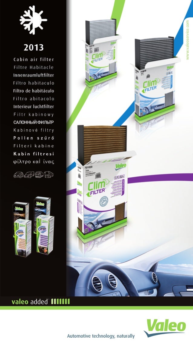 Valeo Filtre charbon actif 715503