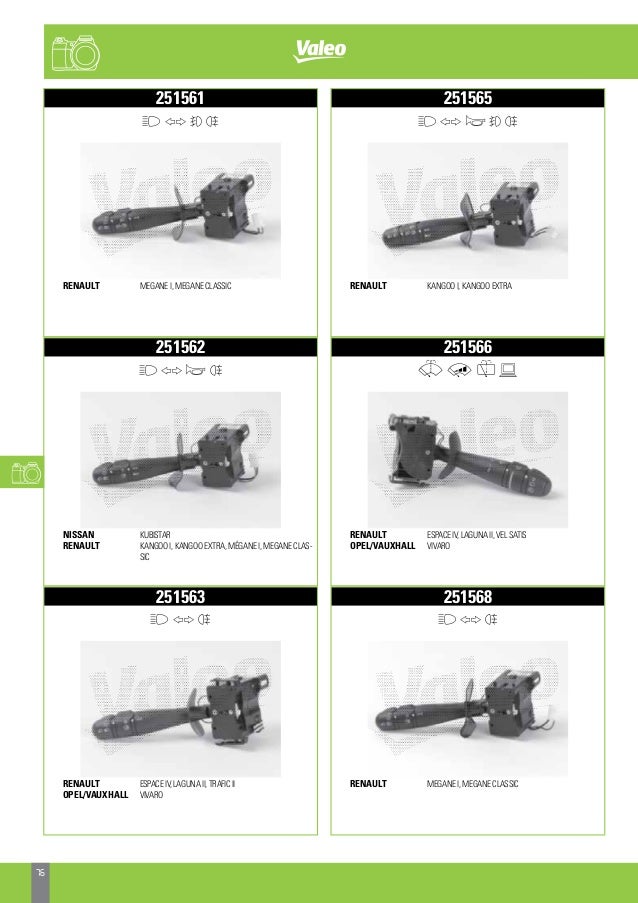 Steering Column Switch 251562 Black Brand New