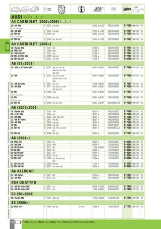 Valeo Engine Cooling 2012 2013 catalogue 955486