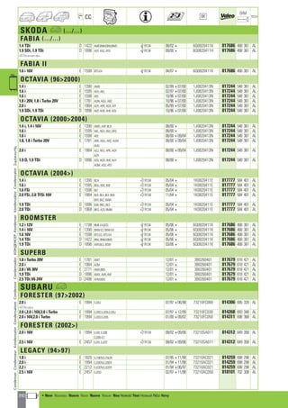 Valeo Engine Cooling 2012 2013 catalogue 955486