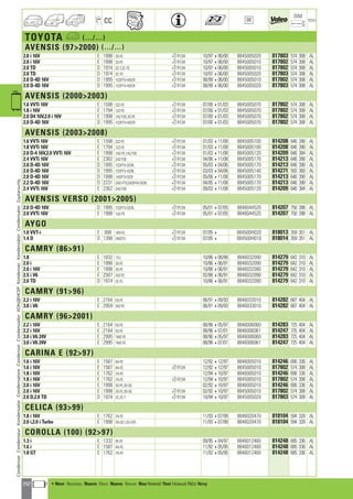 Valeo Engine Cooling 2012 2013 catalogue 955486