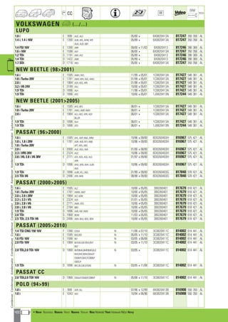 Valeo Engine Cooling 2012 2013 catalogue 955486