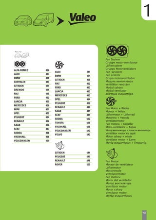 Valeo Engine Cooling 2012 2013 catalogue 955486