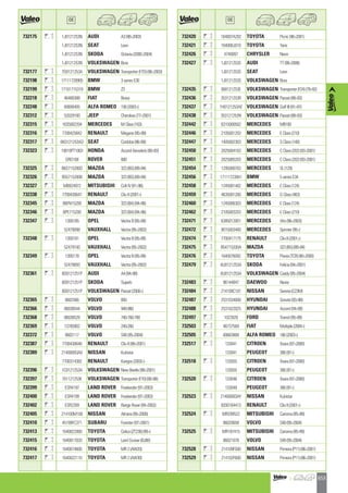 Valeo Engine Cooling 2012 2013 catalogue 955486