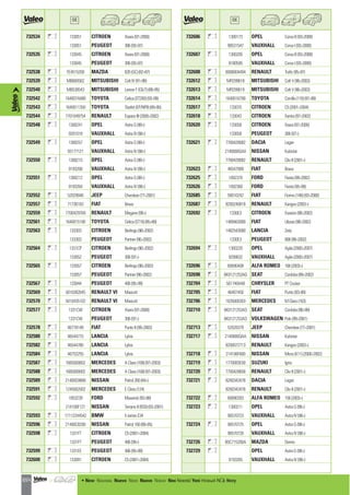 Valeo Engine Cooling 2012 2013 catalogue 955486
