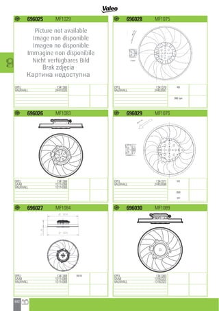 Valeo Engine Cooling 2012 2013 catalogue 955486